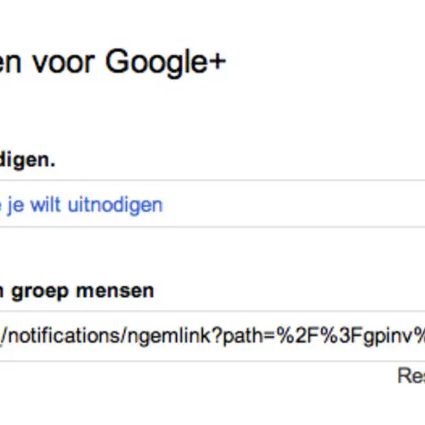 makkelijker vrienden uitnodigen voor goo