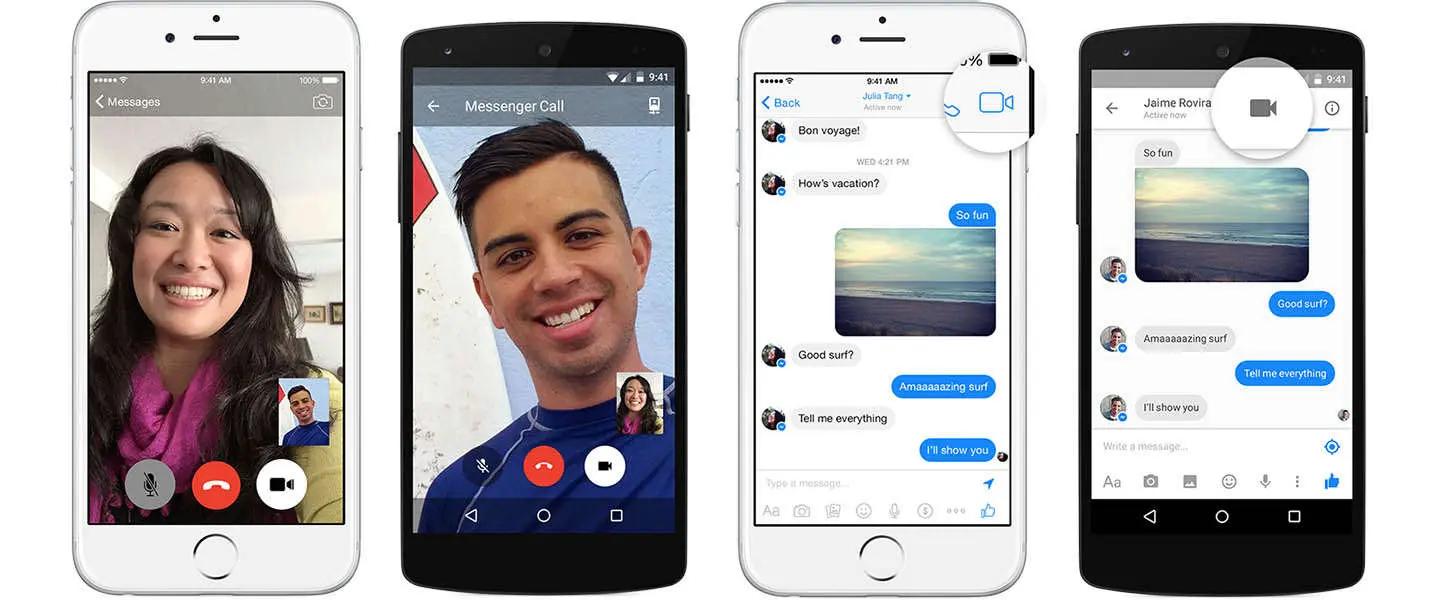 messenger videobellen