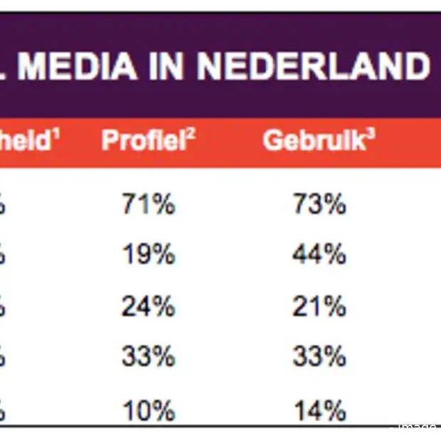 nadert het gebruik van social media zijn