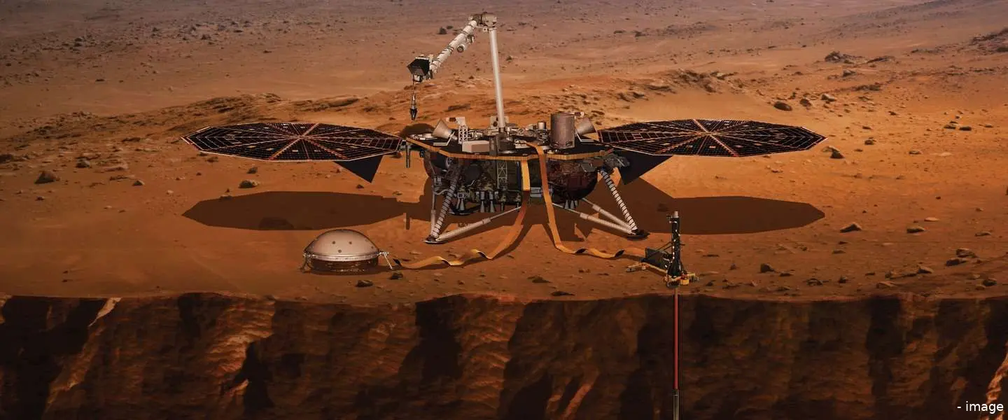 nasa robot graven op mars