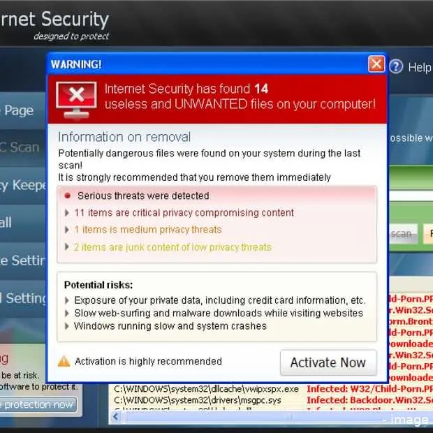 nep antivirus misbruikt ook de naam van