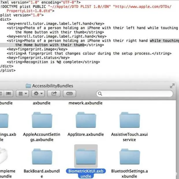 nieuwe ios 7 beta toont hints naar vinge