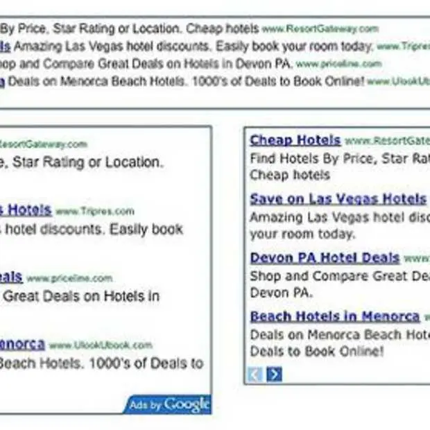 nieuwe layout voor google adsense
