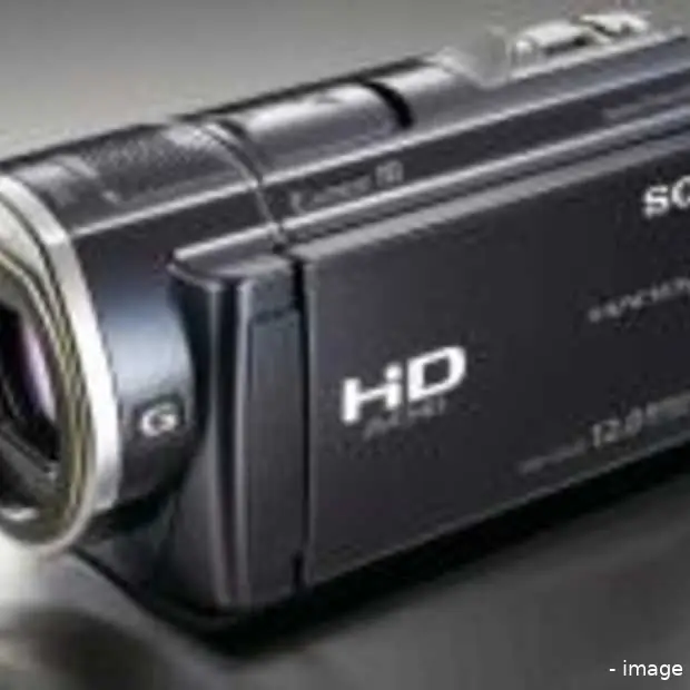 nieuwe schokvrije sony full hd handycam