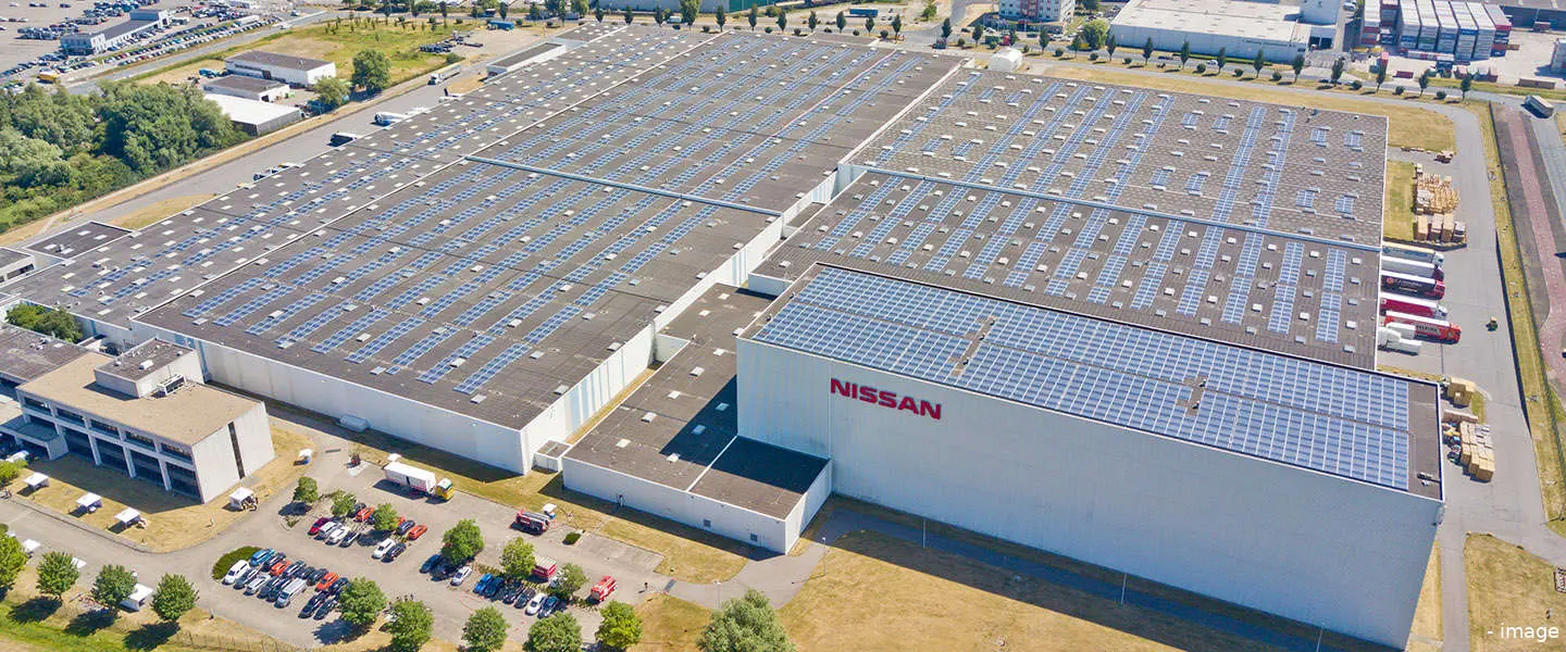 nissan zonnepanelen
