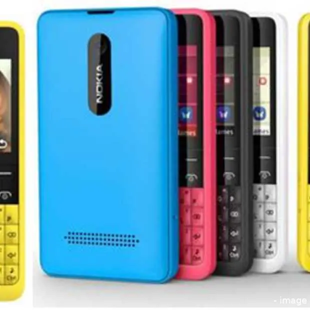 nokia asha 210 qwerty telefoon met ook e