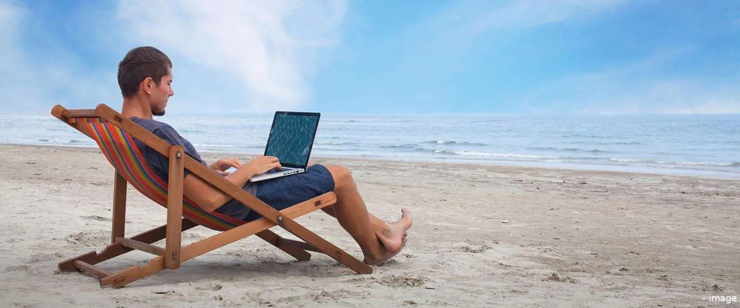office beach