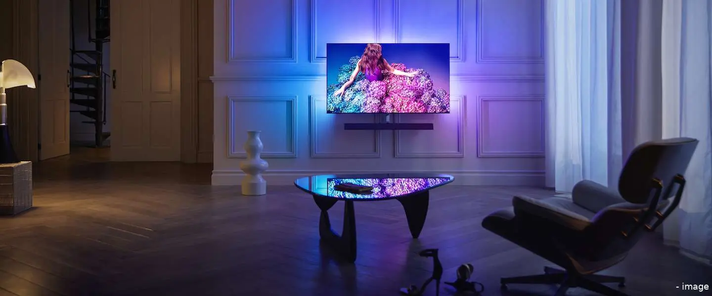 oled philips tv en draadloze koptelefoon