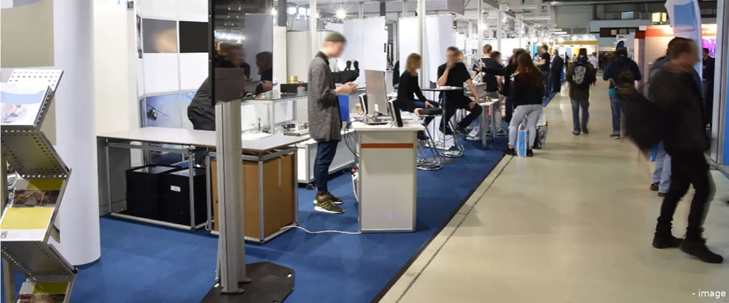 opvallen met stand