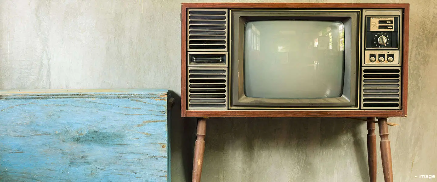 oude televisie