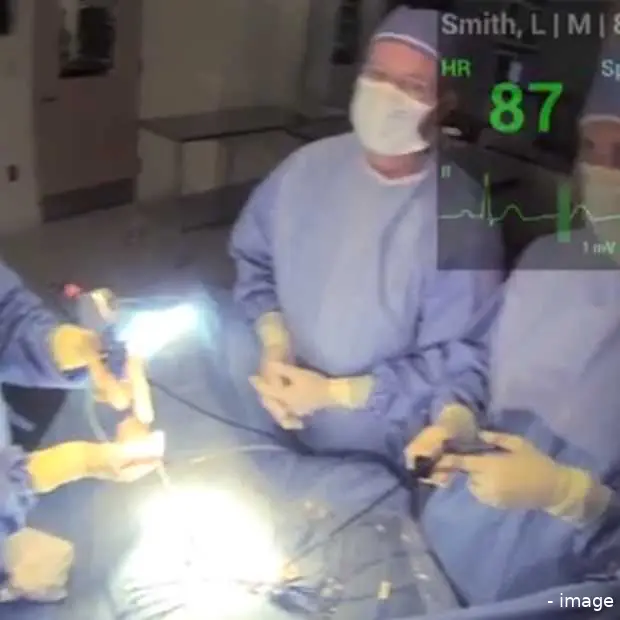philips healthcare maakt google glass ap