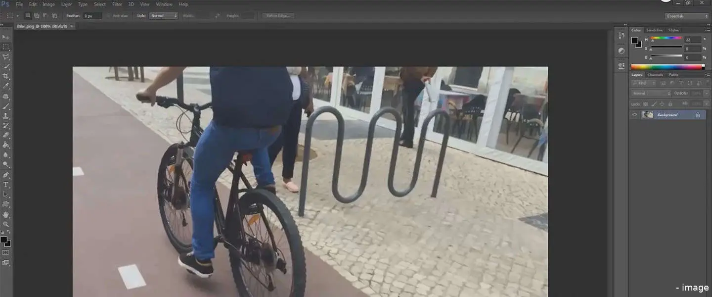 photoshop skills item verwijderen