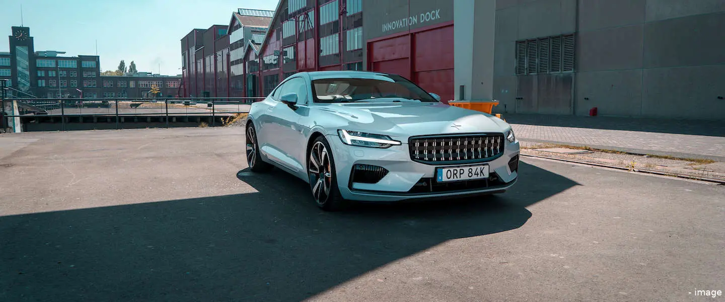 polestar 1 grill side