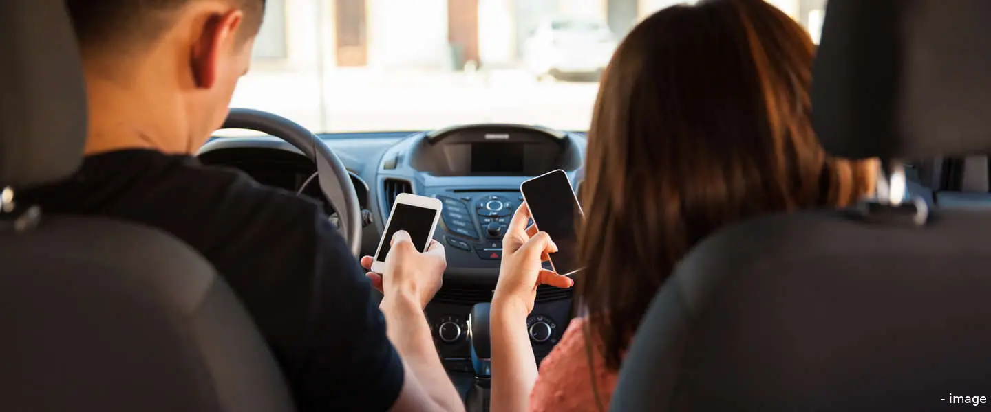 politie telefoon verbod auto