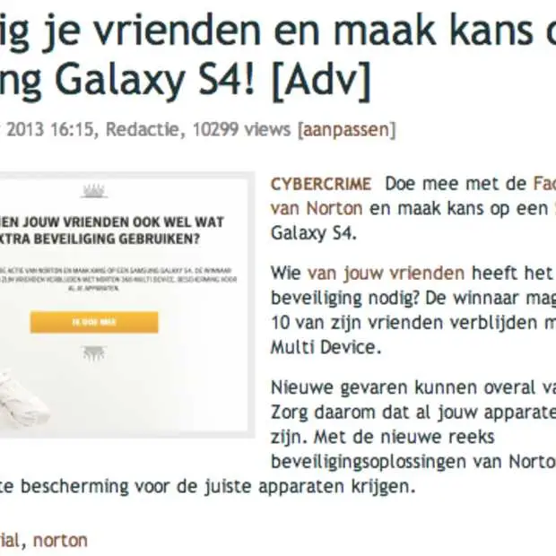 reclamecode social media een feit 1 janu