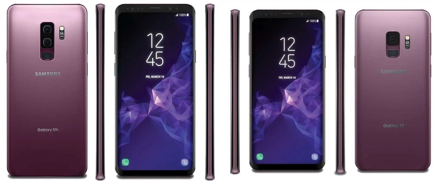 samsung galaxy s9 plus render
