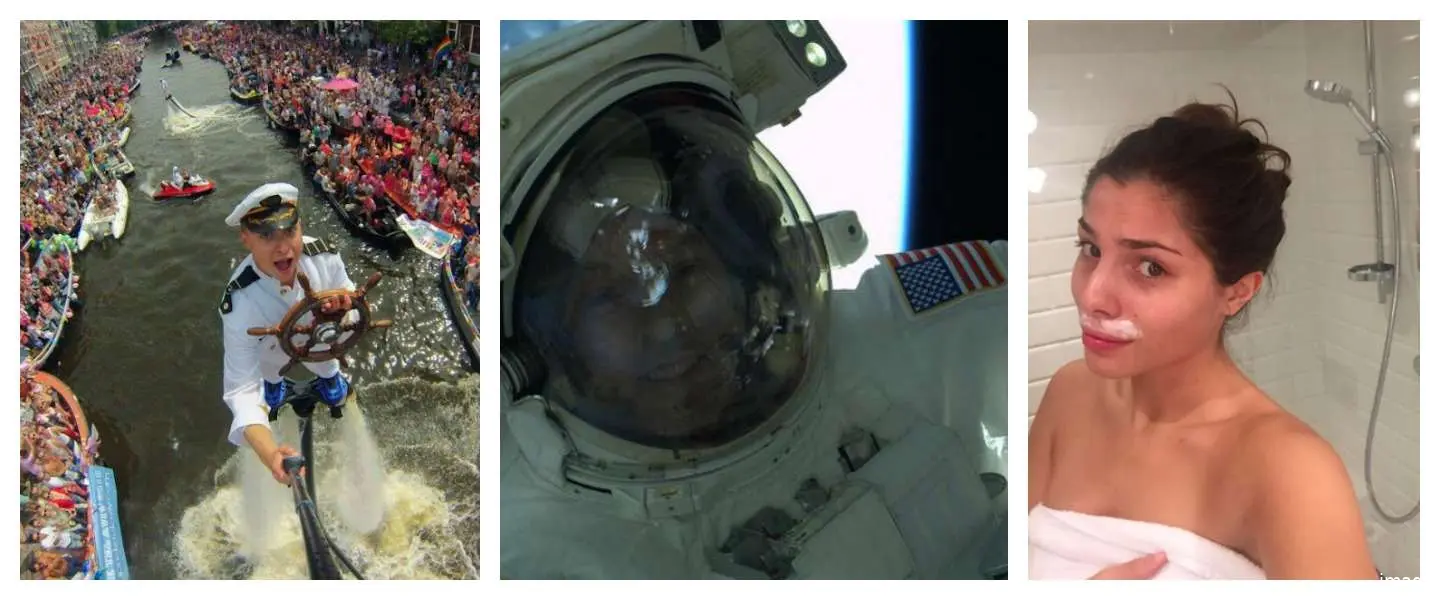 selfies van 2015