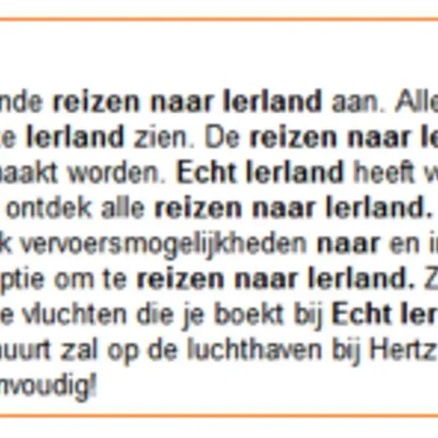 seo advies het kaf van het koren scheide