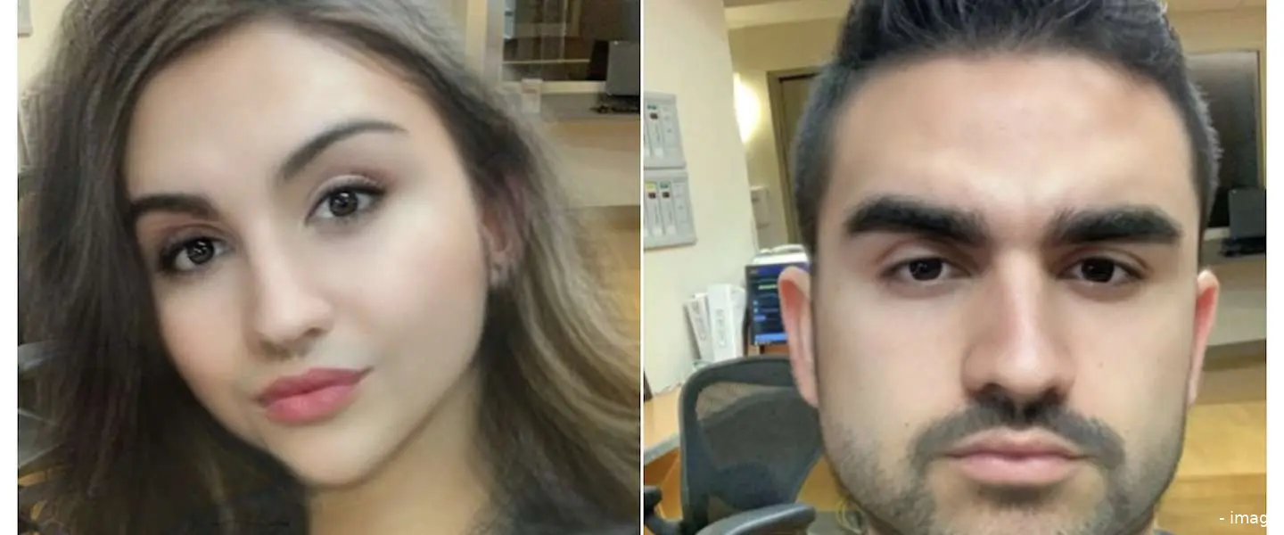 snapchat filter gender man vrouw