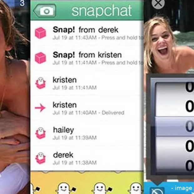 snapchatters opgepast