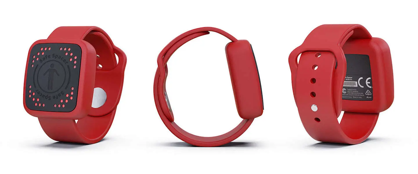 social distancing horloge