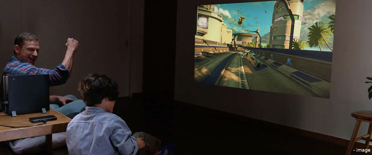 sony projector gaming