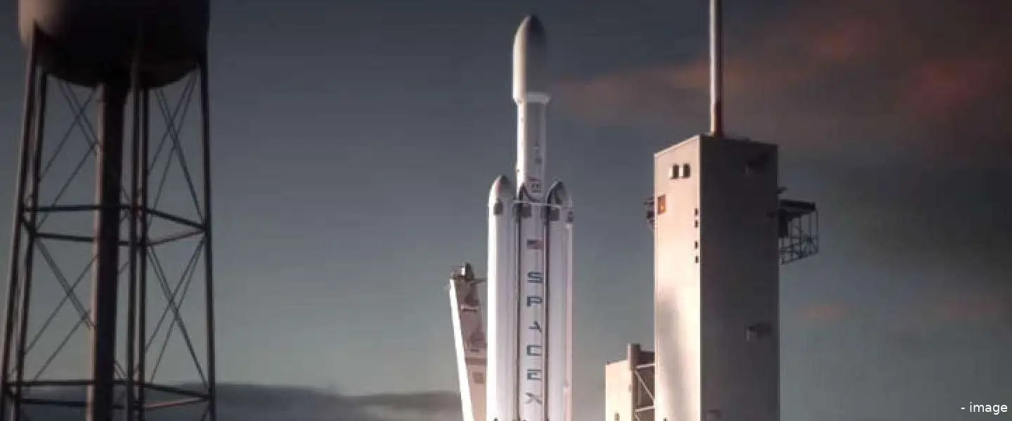 space x heavy falcon