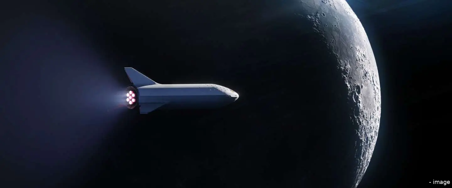 space x maanraket