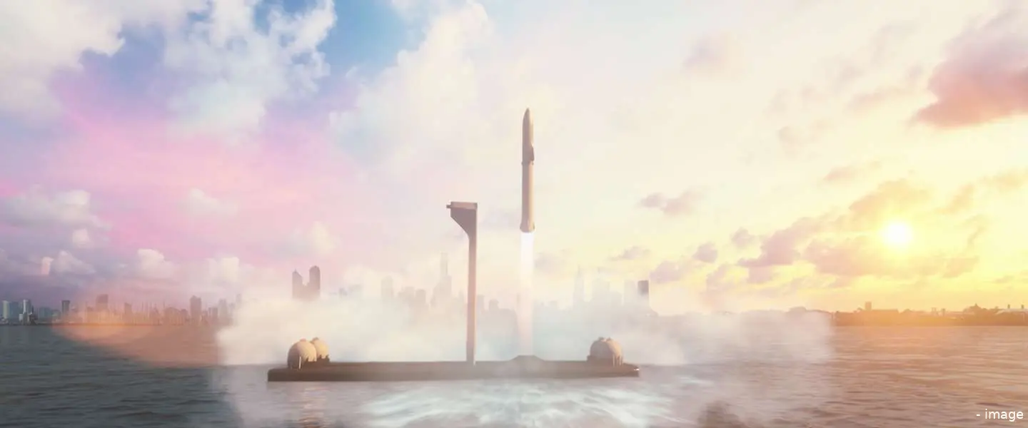spacex raket reizen aarde