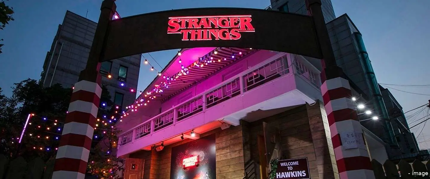 stranger things header escape room