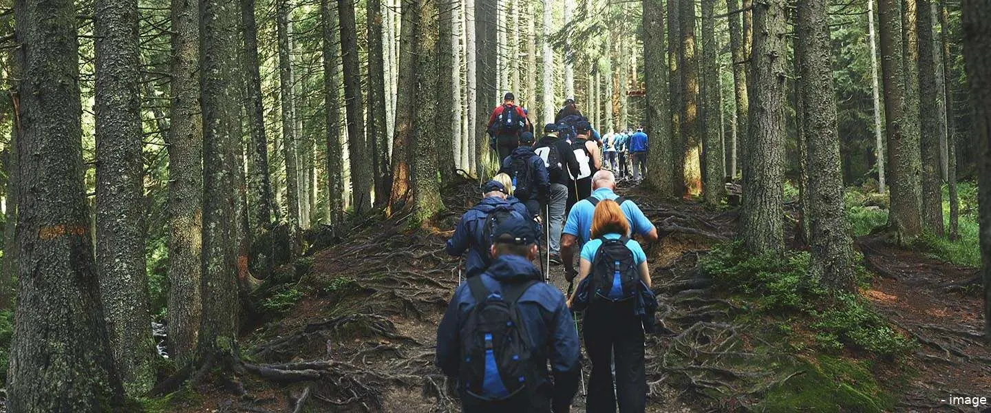 teambuilding hike