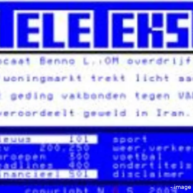 teletekst blijft populair