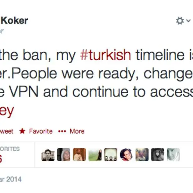 turkije blokkeert toegang tot twitter