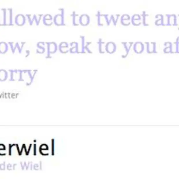 twitterverbod voor spelers nederlands el