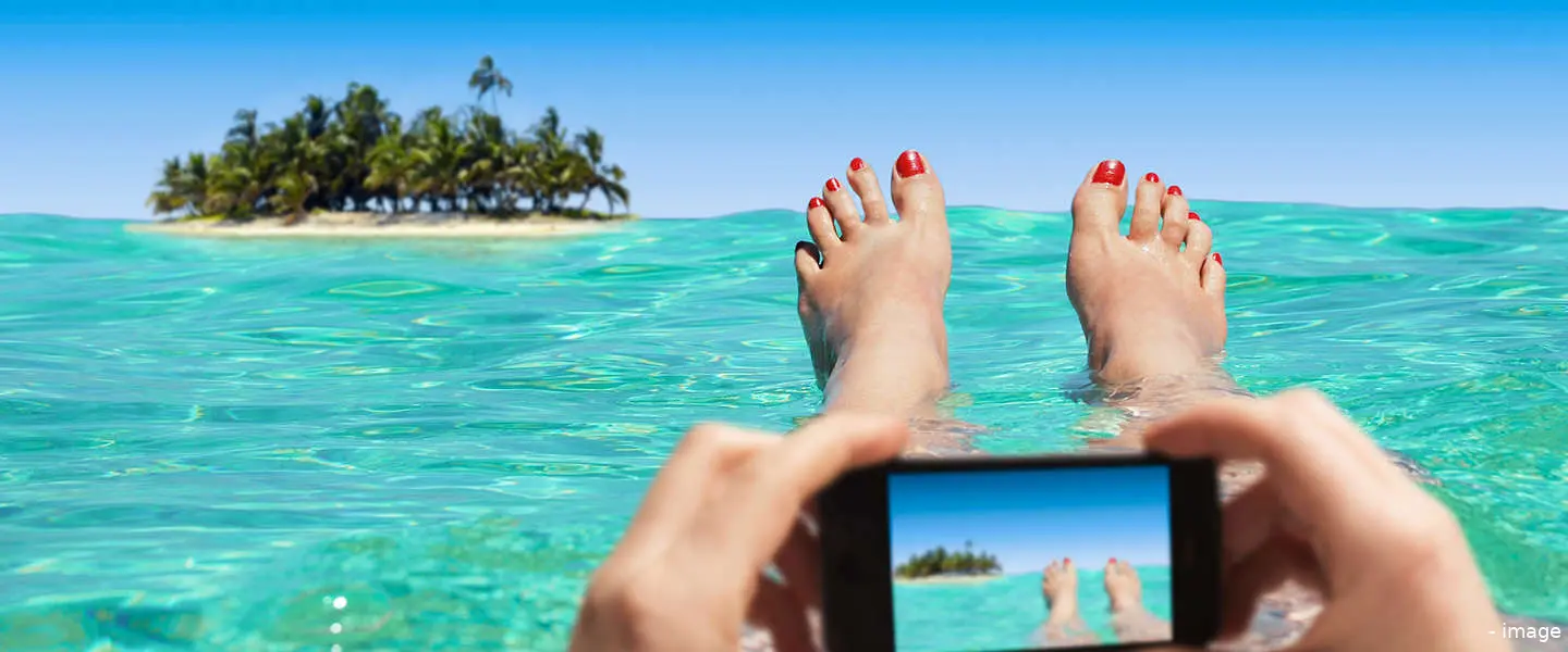 vakantie smartphone
