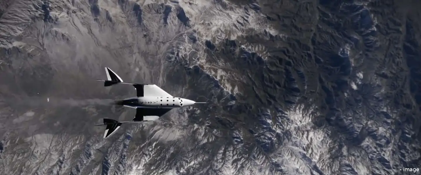 virgin galactic passagier ruimte