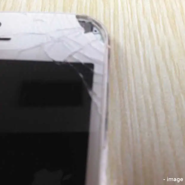 vrouw gewond door ontplofte iphone