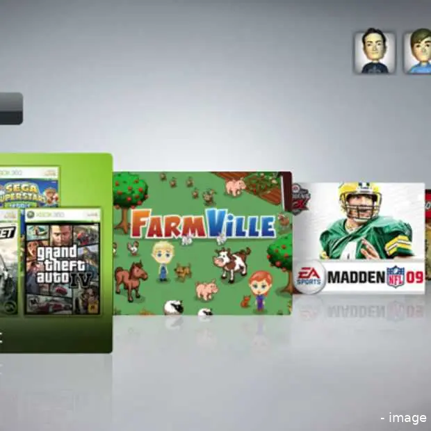 waarom zijn er geen social games op xbox