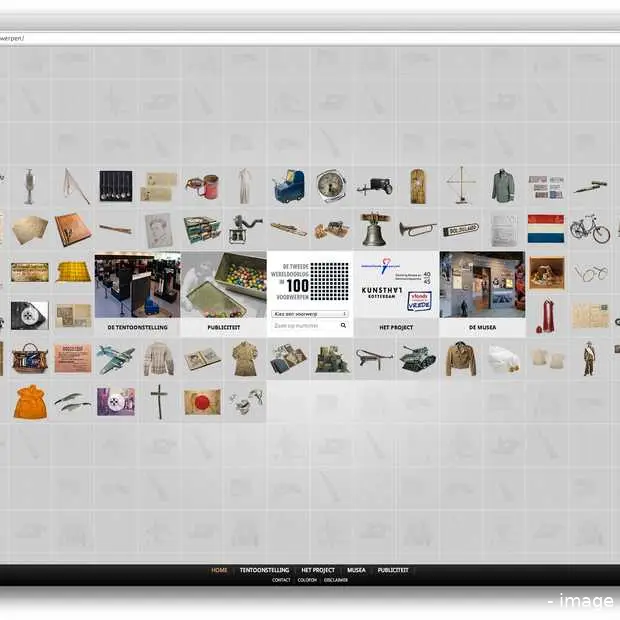webby award voor de online tentoonstelli