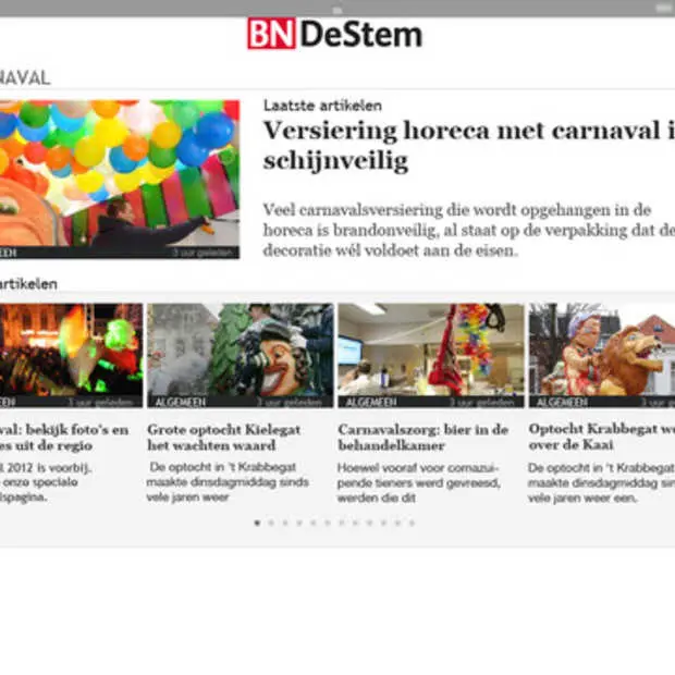 wegener lanceert ipad apps voor de regio