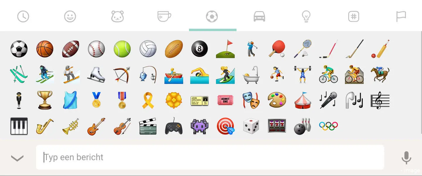 whatsapp emoji olympische ringen