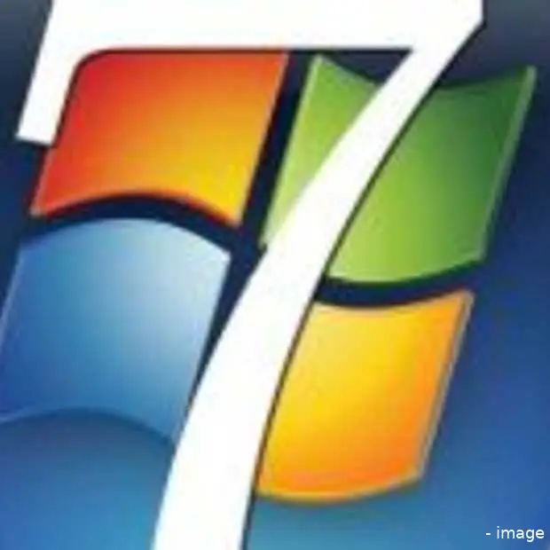 windows 7 ligt op schema