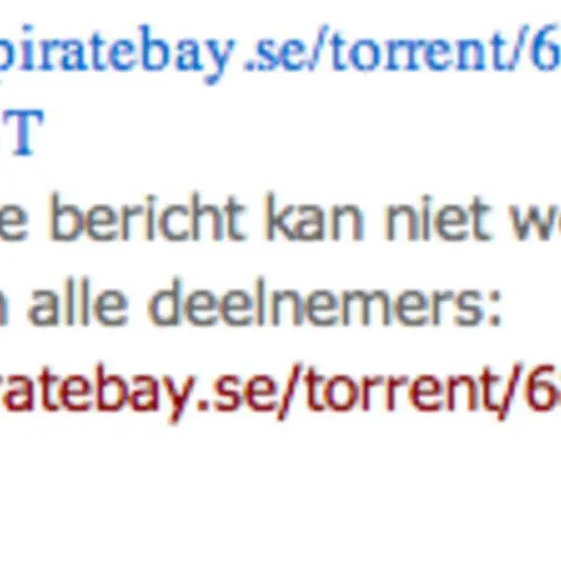 windows live messenger blokkeert pirate