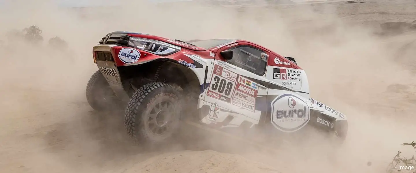 winnaar dakar nederlander toyota