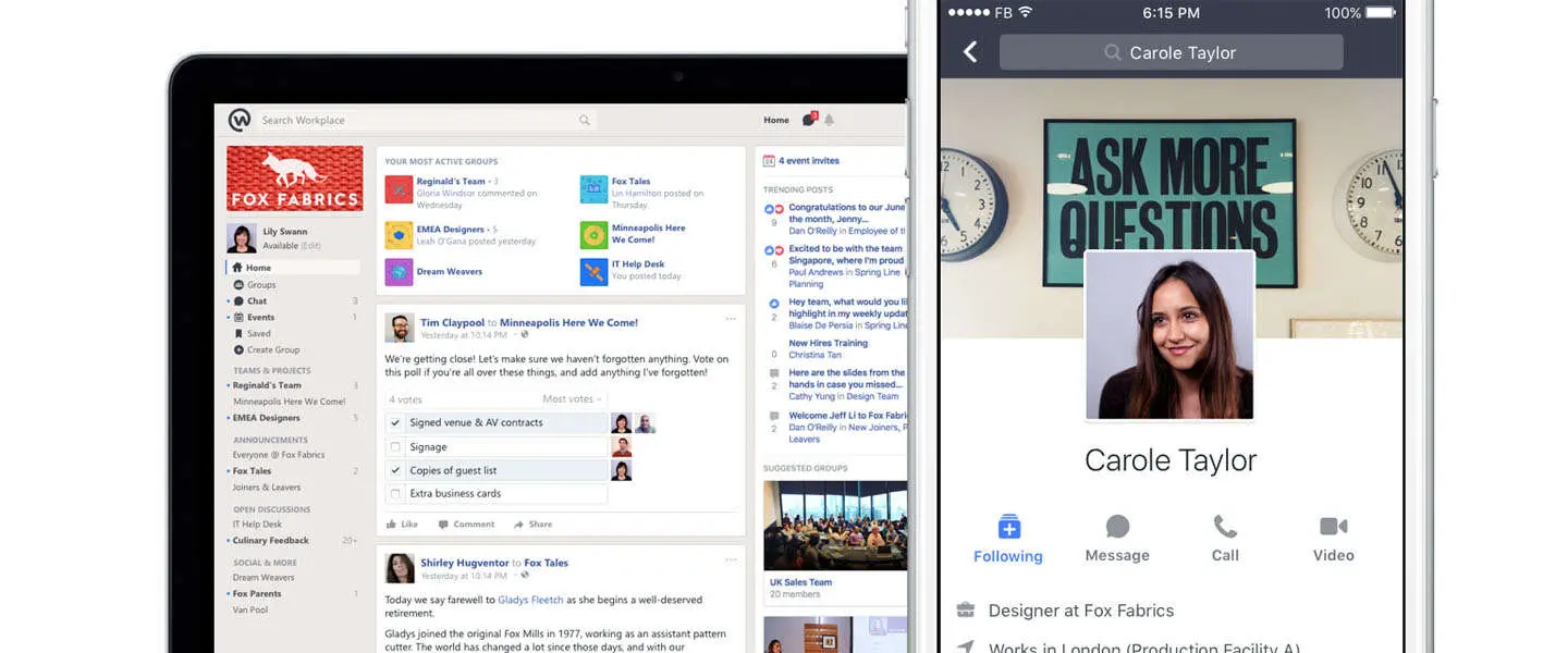 workplace facebook