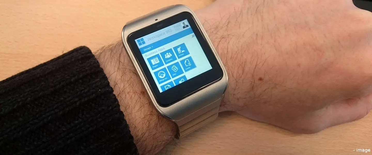 workspace app smartwatch