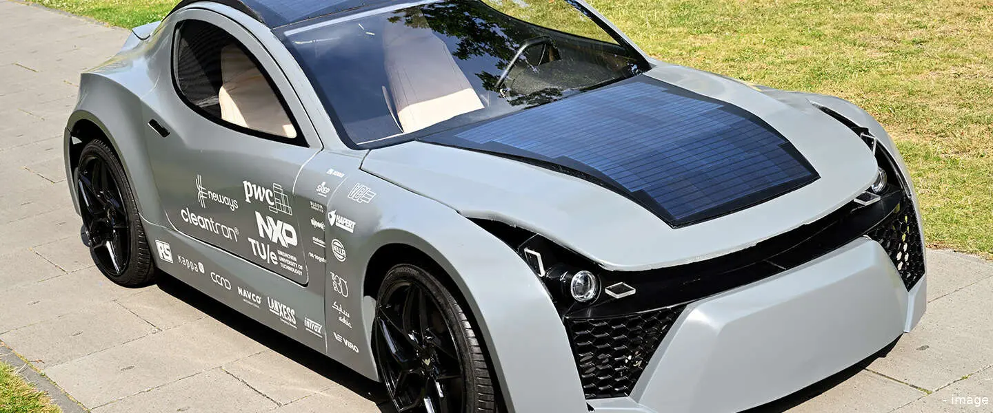 zonne energie auto