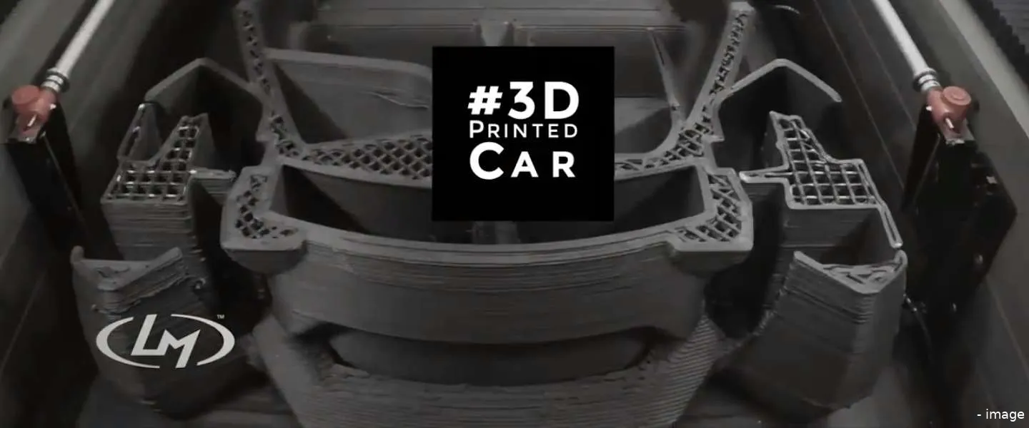 3d printed car