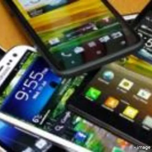 72 van de mobiele bellers heeft een smar