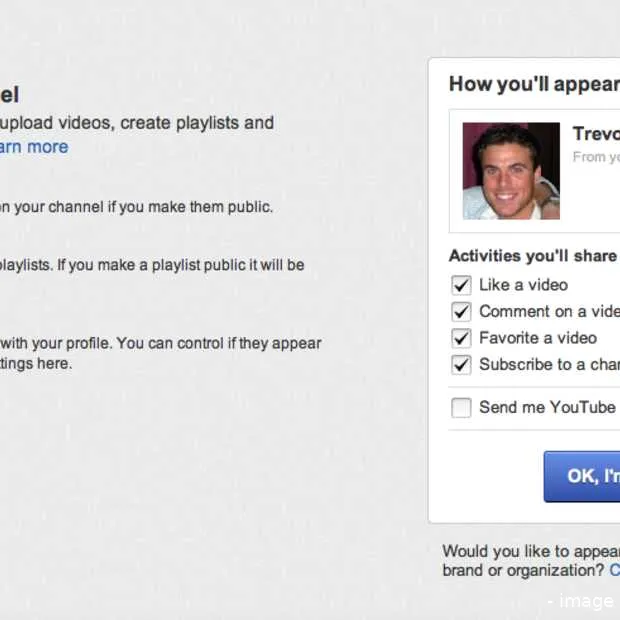 aanmelden voor een youtubekanaal met een